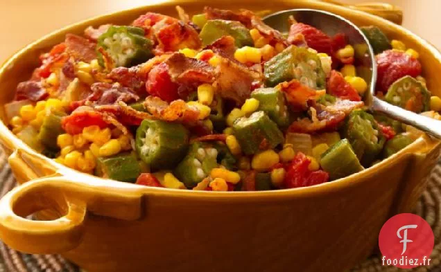 Gombo, Maïs et Tomates