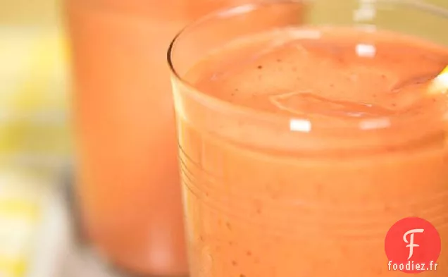 Smoothies Super Fraises et Bananes