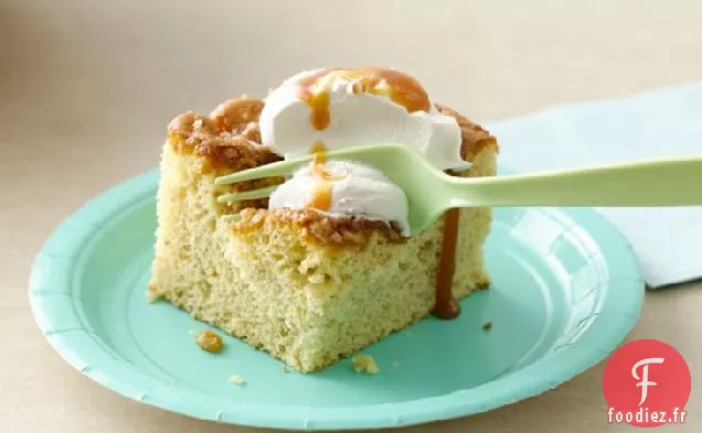 Gâteau de Pique-Nique au Caramel à la Banane