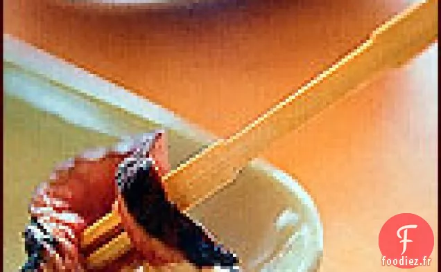 Brochettes d'Agneau avec Trempette à la Moutarde Granuleuse