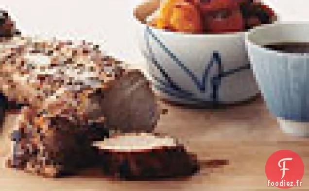 Filet De Porc À La Moutarde Aux Abricots