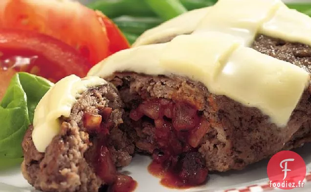 Pizza Personnelle - Pains de Viande Grillés Farcis