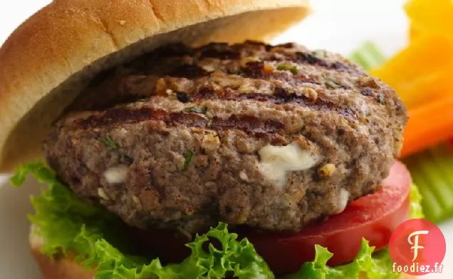 Hamburgers au Fromage Bleu
