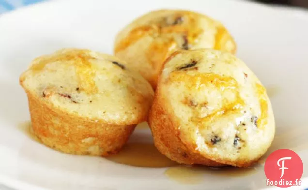 Bouchées de Crêpes Bisquick® au Bacon et au Cheddar