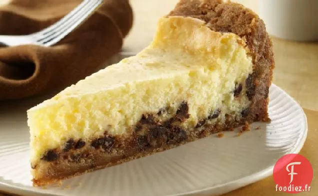 Gâteau au Fromage aux Pépites de Chocolat Sans Gluten