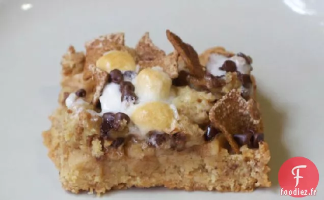 Barres S'more aux Pommes au Caramel Salé