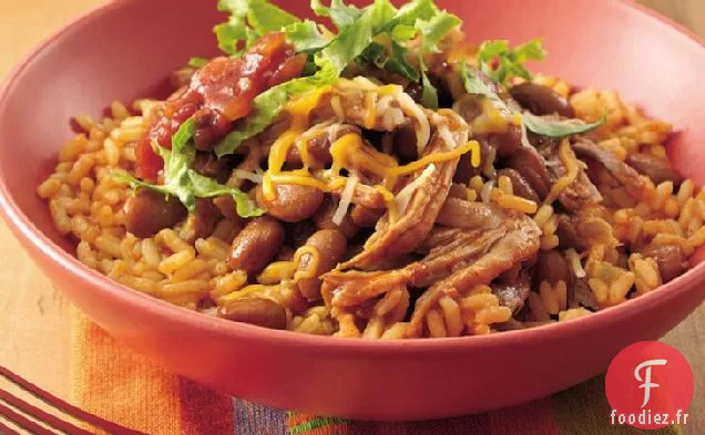 Bols de Burrito de Porc Cuits Lentement