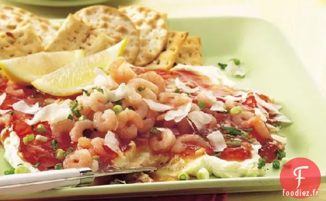 Tartinade de Crevettes En Couches