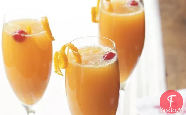 Punch aux Canneberges et au Cidre de Pomme