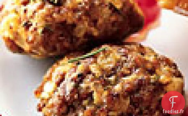 Saucisses De Petit Déjeuner Au Romarin Et À La Moutarde
