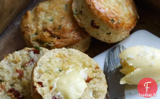 Scones de Tomates Semi-séchées et Fromage Comté
