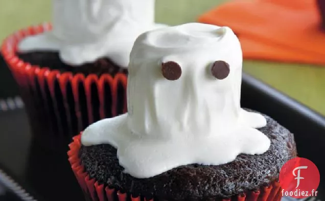 Cupcakes Fantômes d'Halloween