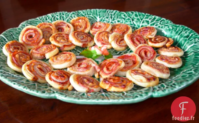 Spirales De Prosciutto À La Moutarde Au Miel