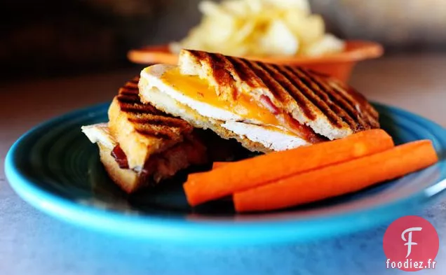 Panini Ranch au Poulet et au Bacon