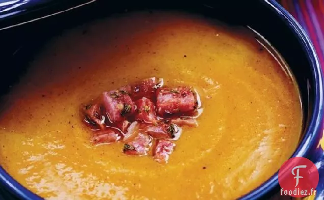 Soupe de Jambon et Courge Musquée