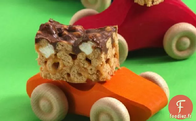 PB - Barres de chocolat sur les voitures
