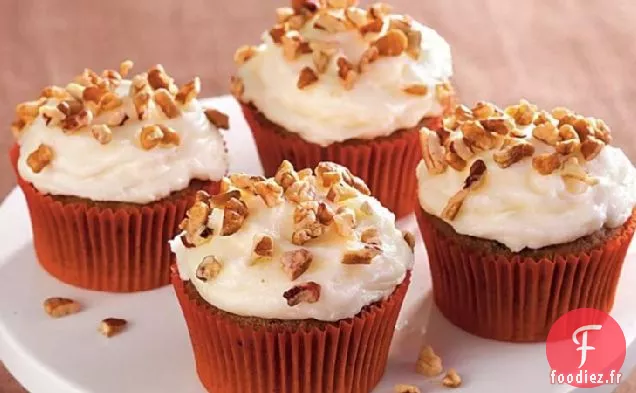 Cupcakes à la Citrouille Et aux Carottes