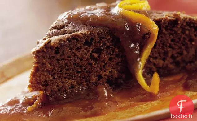Gâteau au Pudding au Pain d'Épice Et à l'Orange