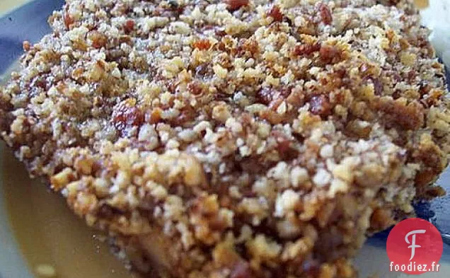 Poulet en Croûte de Bacon et Noix de Pécan Avec Moutarde au Miel d'érable