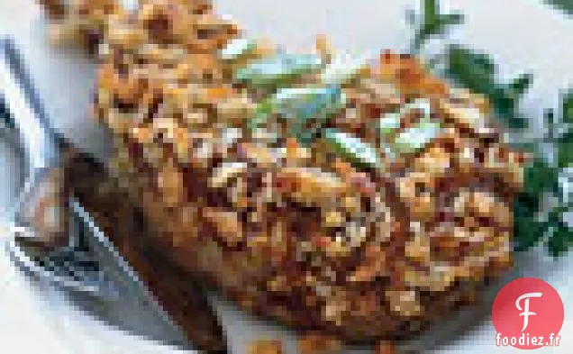 Côtelettes de Veau en Croûte de Moutarde Créole