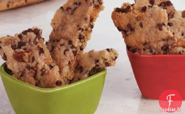 Biscuit aux Pépites de Chocolat aux Noix De Pécan Cassant