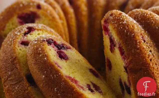 Gâteau aux Canneberges et À l'Orange