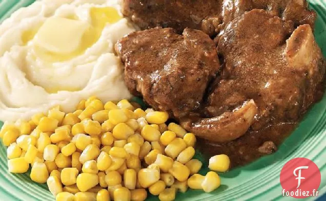 Côtes Levées Sauçantes à la Mijoteuse