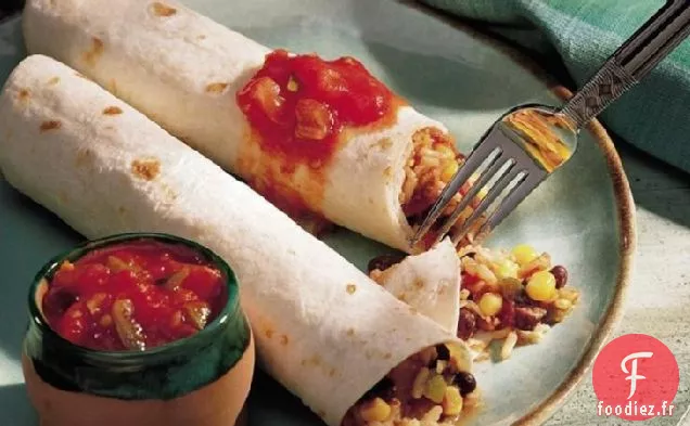 Enchiladas de Riz Salsa