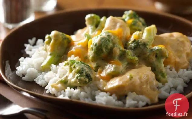Poulet au Fromage et Brocoli