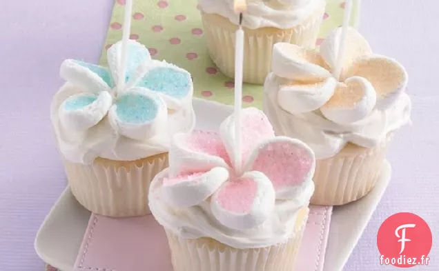 Cupcakes Aux Fleurs