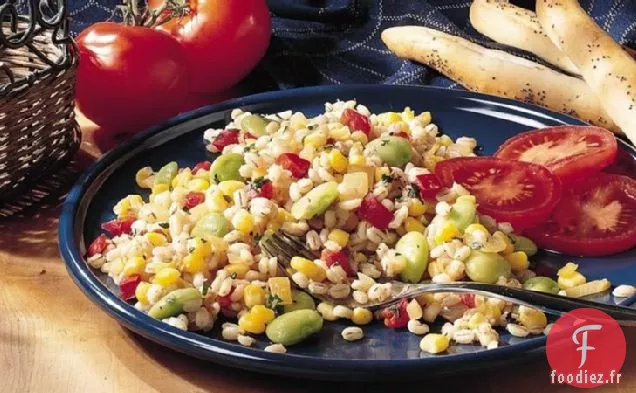 Sauté d'Orge et de Légumes