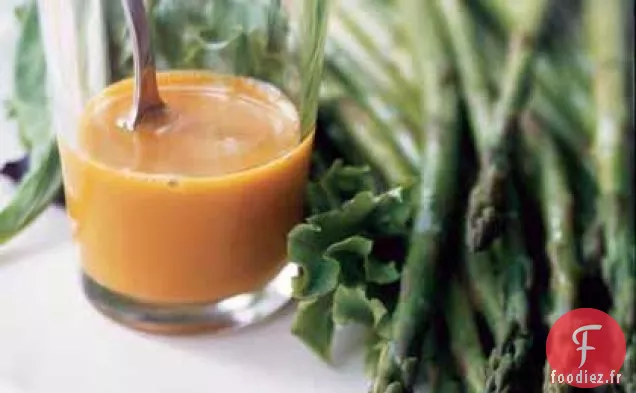 Salade d'Asperges à la Vinaigrette Moutarde-Soja