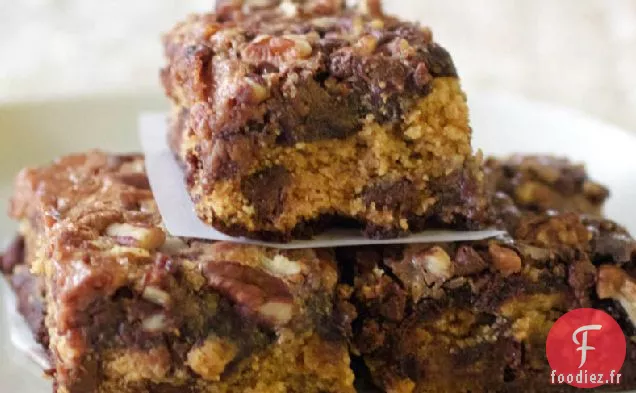 Barres à Biscuits au Brownie aux Framboises