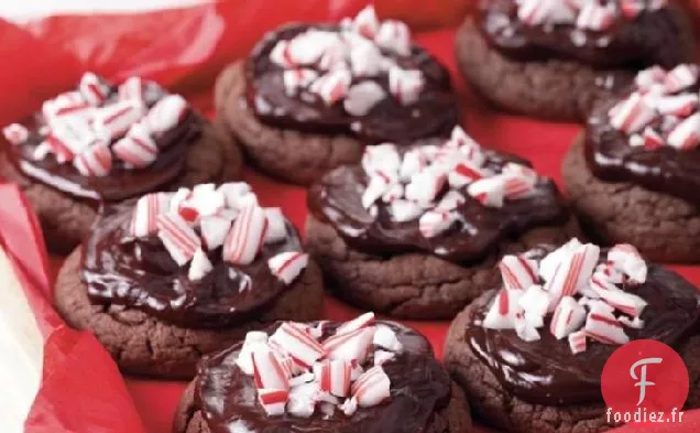 Biscuits au Chocolat et à la Canne