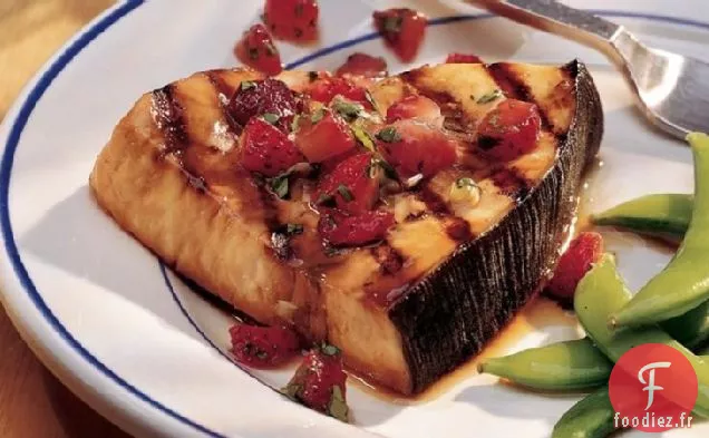 Espadon avec Salsa aux Fraises