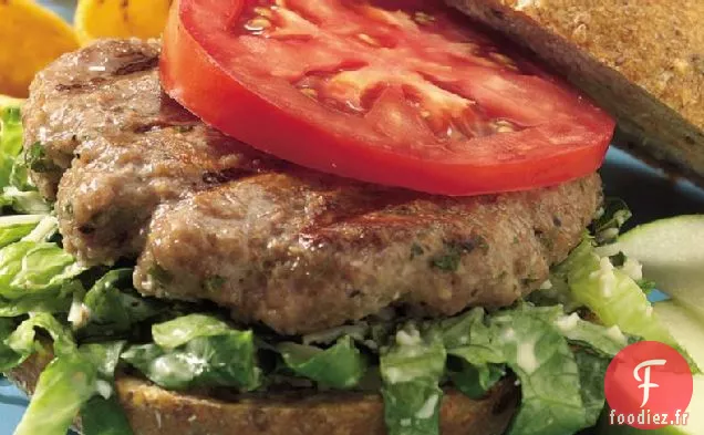 Burgers de Dinde César Grillés