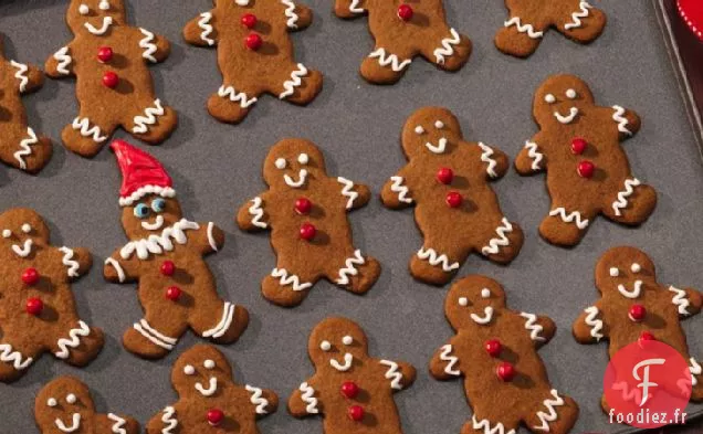 Biscuits au Pain d'Épice Elfe et Amis