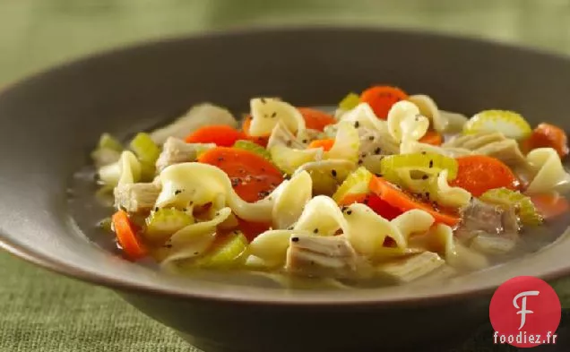 Soupe de Nouilles Au Poulet