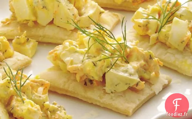 Chips de Salade aux Œufs