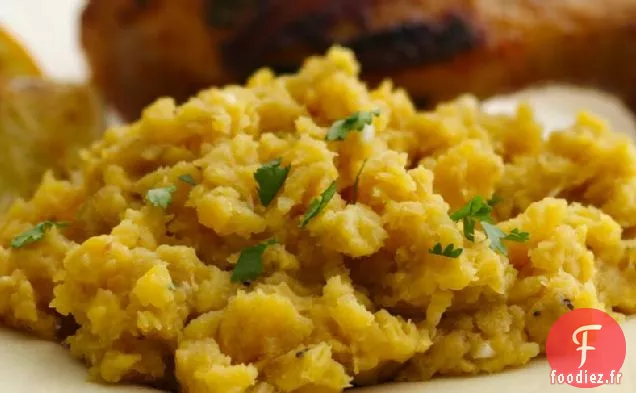 Mofongo Dominicano (Purée de Plantains)
