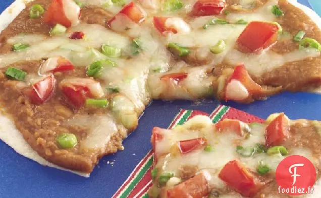 Pizzas aux Haricots Mexicains
