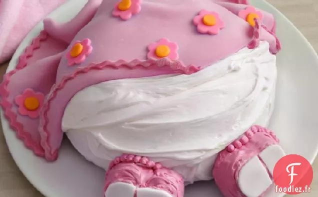 Gâteau de bébéItC'est une fille