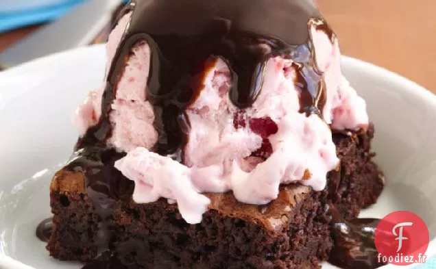 Sundaes Suprêmes au Brownie