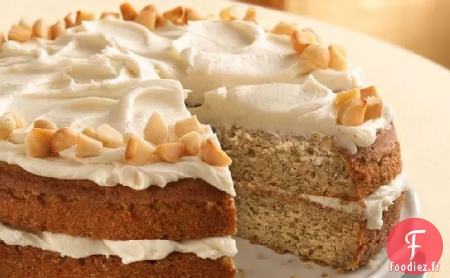 Gâteau Banane-Gingembre - Macadamia