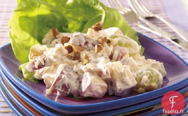 Salade de Fruits et de Riz à l'Ananas