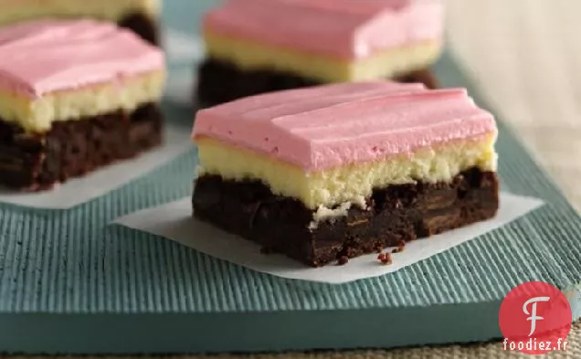 Barres de Fromage À la Crème Napolitaine