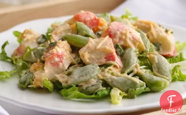 Salade Épicée au Surimi et à la Noix de Coco