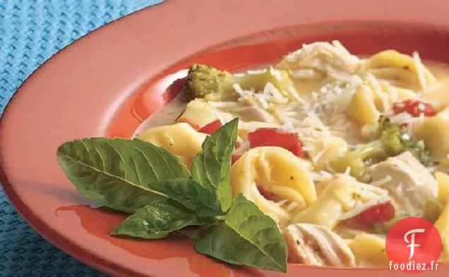 Soupe Poulet - Brocoli -Tortellini
