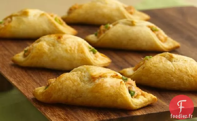 Wontons Croissants Remplis de Crabe