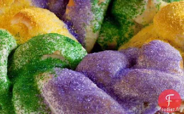 Gâteau Roi Mardi Gras Rapide